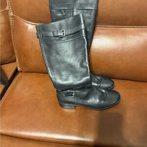 Polo by Ralph Lauren Black Heeled Boots
